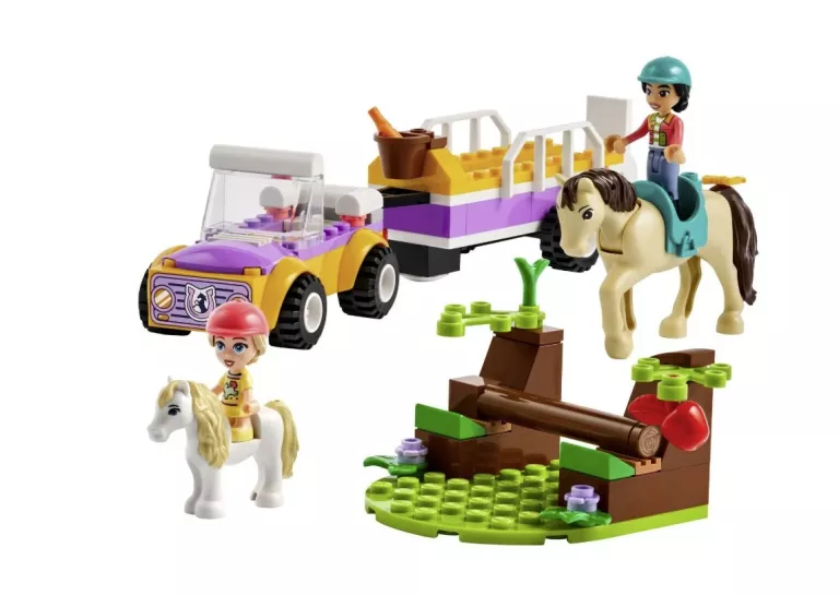 LEGO FRIENDS 42634 PRZYCZEPKA DLA KONIA I KUCYKA