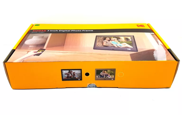 RAMKA CYFROWA KODAK 7" RDPF-708C ELEKTRONICZNA, EKRAN IPS, USB, SD, PILOT