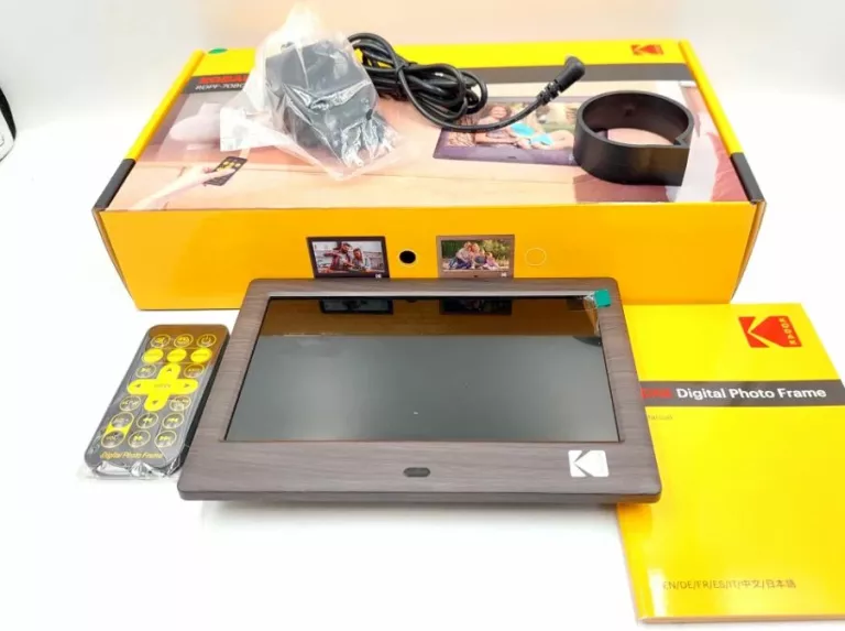 RAMKA CYFROWA KODAK 7" RDPF-708C ELEKTRONICZNA, EKRAN IPS, USB, SD, PILOT