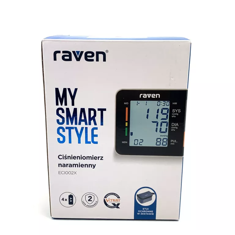 CIŚNIENIOMIERZ NARAMIENNY RAVEN ECI002X PUD