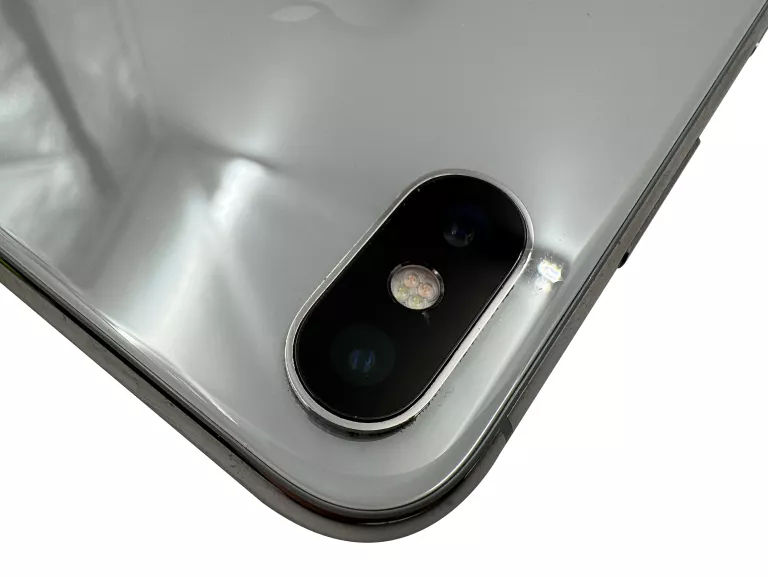 TELEFON APPLE IPHONE X 256GB BAT. 100% 5.8" 12MPIX BIAŁY - OPIS!
