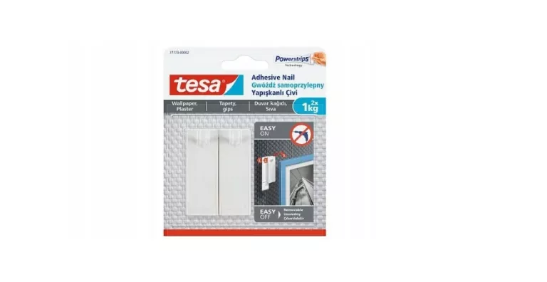 HACZYKI SAMOPRZYLEPNE TESA 77773-00000 BIAŁE 2 SZT