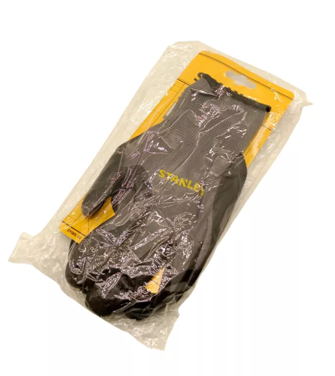 STANLEY SY580L RĘKAWICE ROBOCZE OCHRONNE NITRYLOWE, GRUBE, ODDYCHAJĄCE L