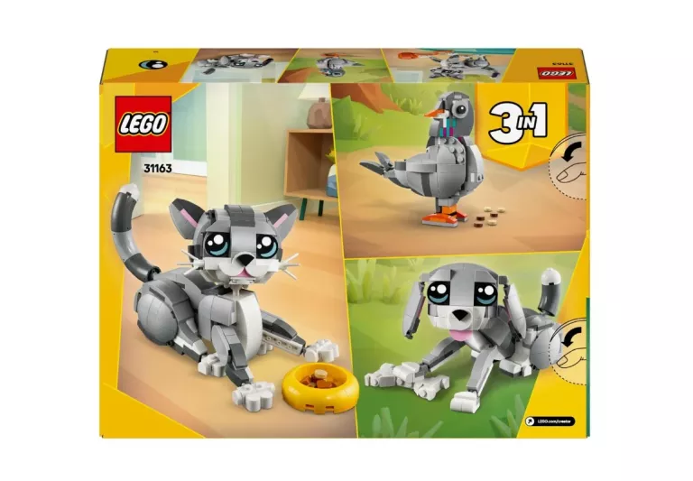 LEGO CREATOR 3 W 1 PSOTNY KOT 31163