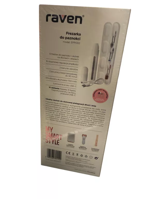 FREZARKA DO PAZNOKCI RAVEN EPP002