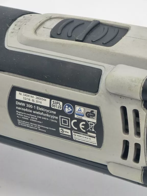 SZLIFIERKA WIELOFUNKCYJNA DURO PRO DMW 300-1 300W + ETUI