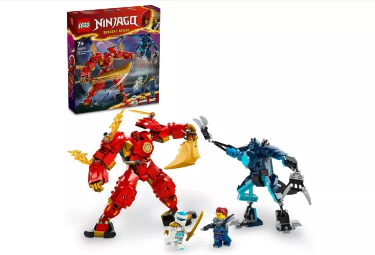 LEGO NINJAGO MECH ŻYWIOŁU OGNIA KAIA 71808