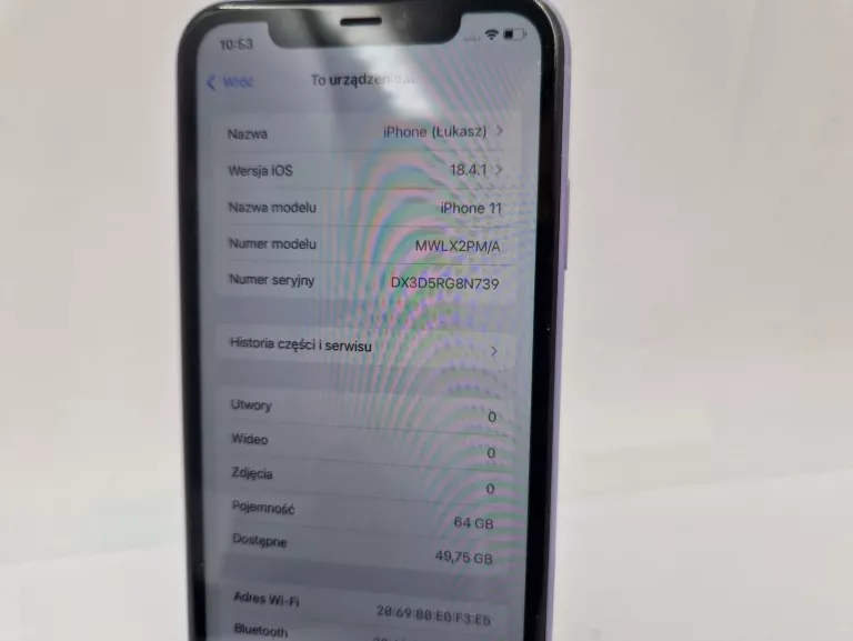 TELEFON APPLE IPHONE 11 64GB BAT 100% PUDEŁKO