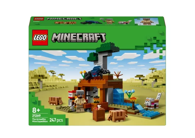 LEGO MINECRAFT 21269 WYPRAWA DO KOPALNI OKRĘTOWEJ