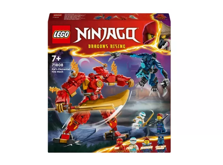 LEGO NINJAGO MECH ŻYWIOŁU OGNIA KAIA 71808