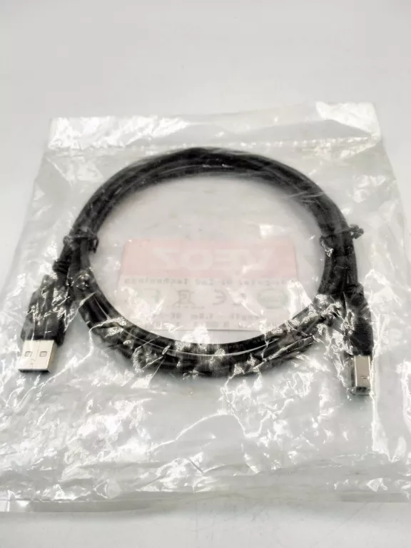 KABEL DO DRUKARKI SKANERA VEOZ 1.8M USB 2.0 A MALE - B MALE