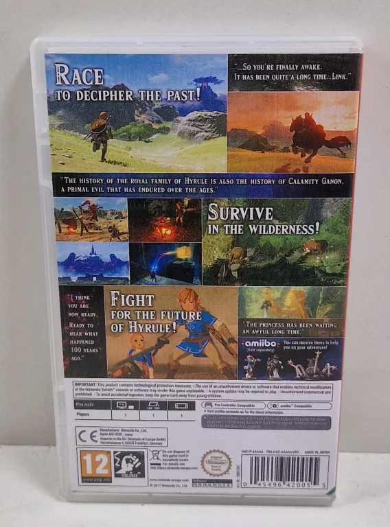 GRA THE LEGEND OF ZELDA: BREATH OF THE WILD SWITCH