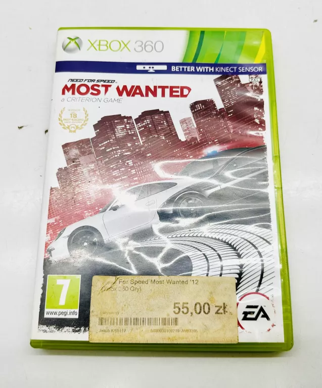 KONSOLA XBOX 360 500GB W PUDELKU+ OKABLKOWANIE+PAD+KINEKT+ GRA