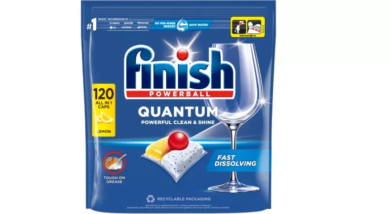 KAPSUŁKI FINISH QUANTUM ALL IN 1 LEMON 120 SZT.