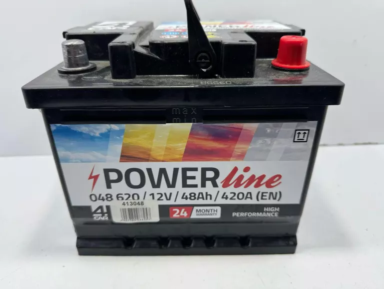 POWER LINE 4 CAR 48AH 420A AKUMULATOR SAMOCHODOWY