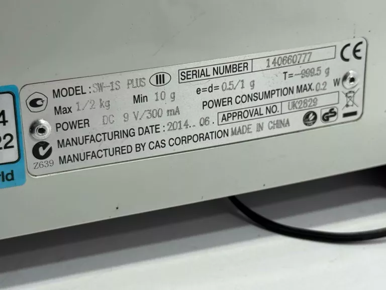 CAS SW-1 PLUS WAGA