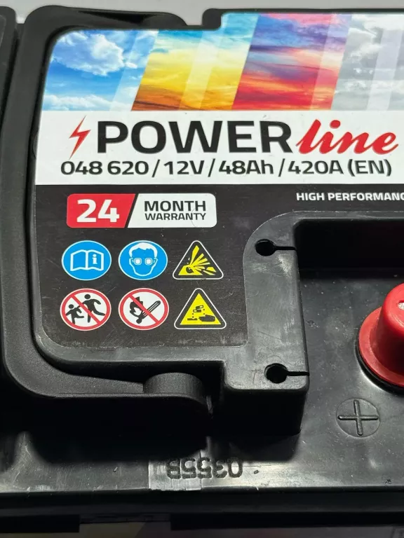 POWER LINE 4 CAR 48AH 420A AKUMULATOR SAMOCHODOWY