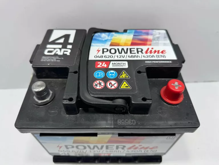 POWER LINE 4 CAR 48AH 420A AKUMULATOR SAMOCHODOWY