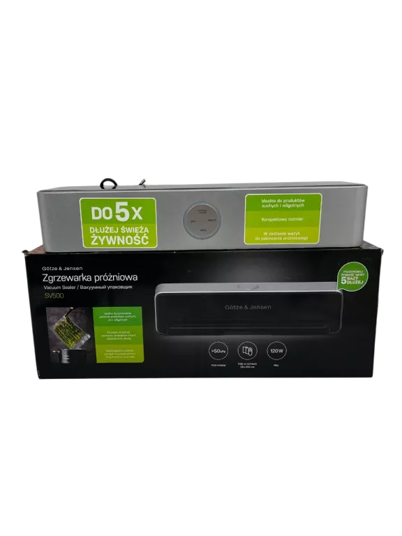 ZGRZEWARKA PRÓŻNIOWA GÖTZE JENSEN SV500 120W 30CM