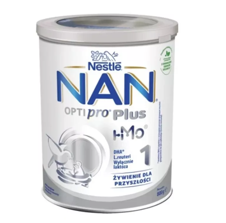 MLEKO POCZĄTKOWE NAN OPTIPRO PLUS 1 5HMO DLA NIEMOWLĄT OD URODZENIA 800G