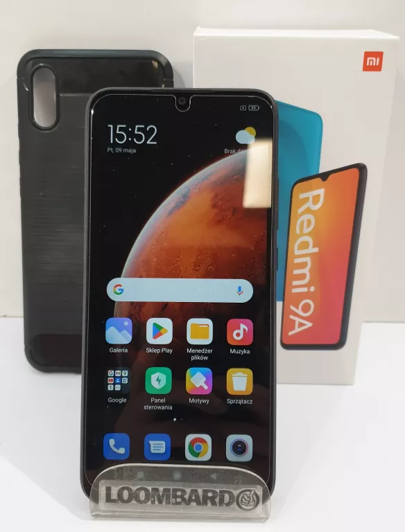 TELEFON SMARTFON REDMI 9A 2/32GB PUDEŁKO