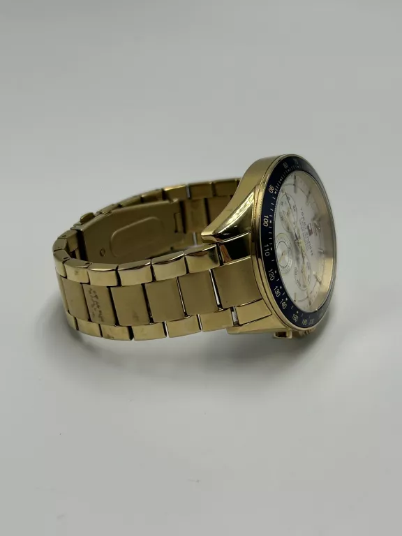 ZEGAREK MĘSKI NARĘCZNY TOMMY HILFIGER TH 263.1.96.1795 ZŁOTY SUPER STAN