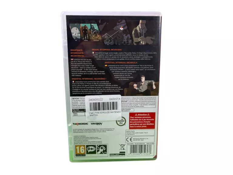 gra-na-nintendo-switch-this-is-police-ean-gtin-9120080072368