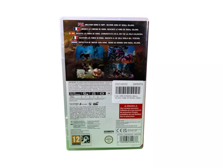 GRA NA NITENDO SKULL ISLANG: RISE OF KONG