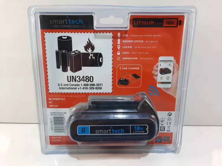 AKUMULATOR BLACK + DECKER 18V 1.5 AH