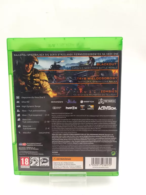 3. CALL OF DUTY: BLACK OPS IIII MICROSOFT XBOX ONE