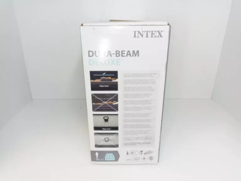 MATERAC INTEX DURA BEAM DELUXE ELEKTRYCZNY