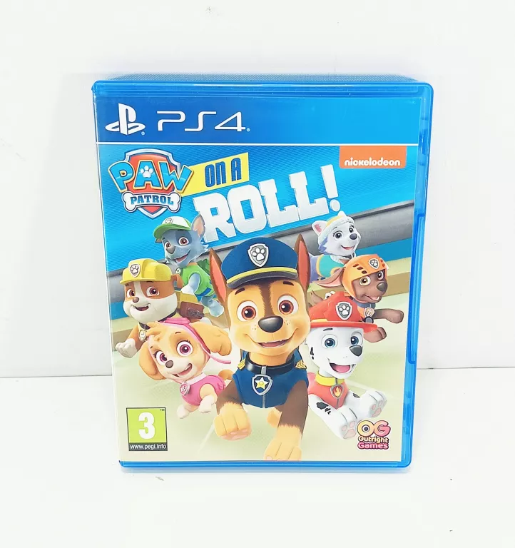 GRA NA PS4 PAW PATROL ON A ROLL! PSI PATROL RUSZA DO AKCJI