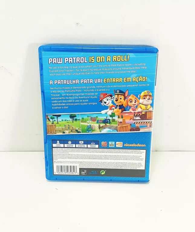 GRA NA PS4 PAW PATROL ON A ROLL! PSI PATROL RUSZA DO AKCJI