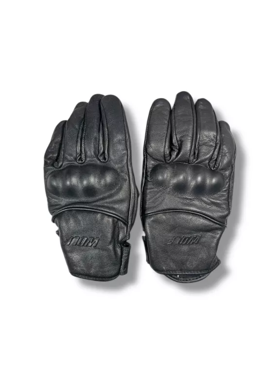 RĘKAWICE MOTOCYKLOWE WOLF XL CZARNE