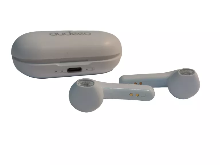 SŁUCHAWKI BLUETOOTH AUDEEO BIAŁE AO-TWS2