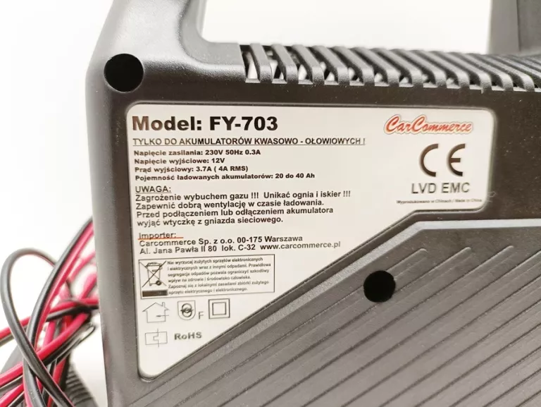 PROSTOWNIK HB-1204-GS 4A 12V