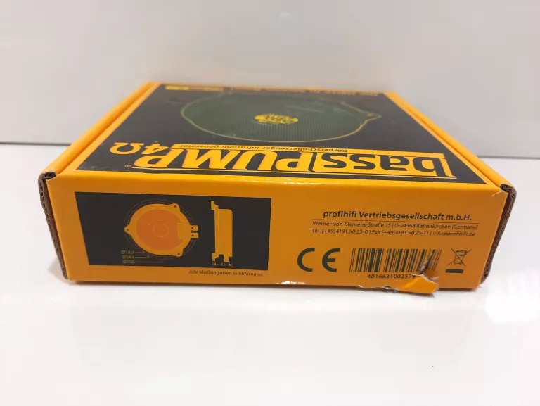 GŁOŚNIK SINUSLIVE BASS PUMP III 4 OHM