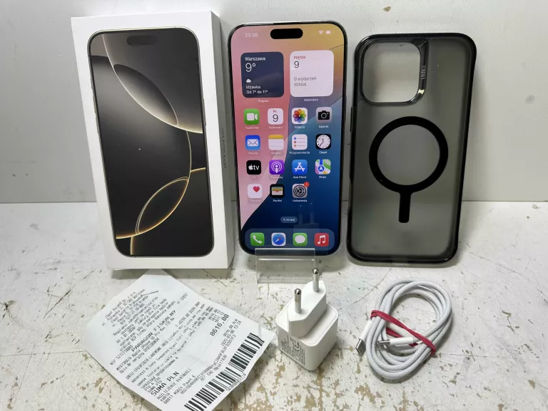 TELEFON IPHONE 16 PRO MAX 1TB *ISPOT*GWARANCJA*59 CYKLI*BEZ RAT*