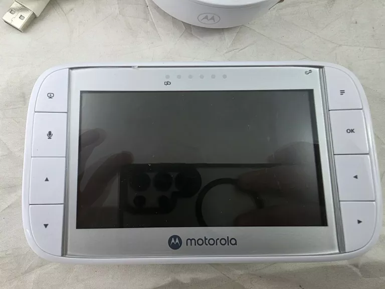 NIANIA ELEKTRONICZNA MOTOROLA BIAŁA KAMERA VM55