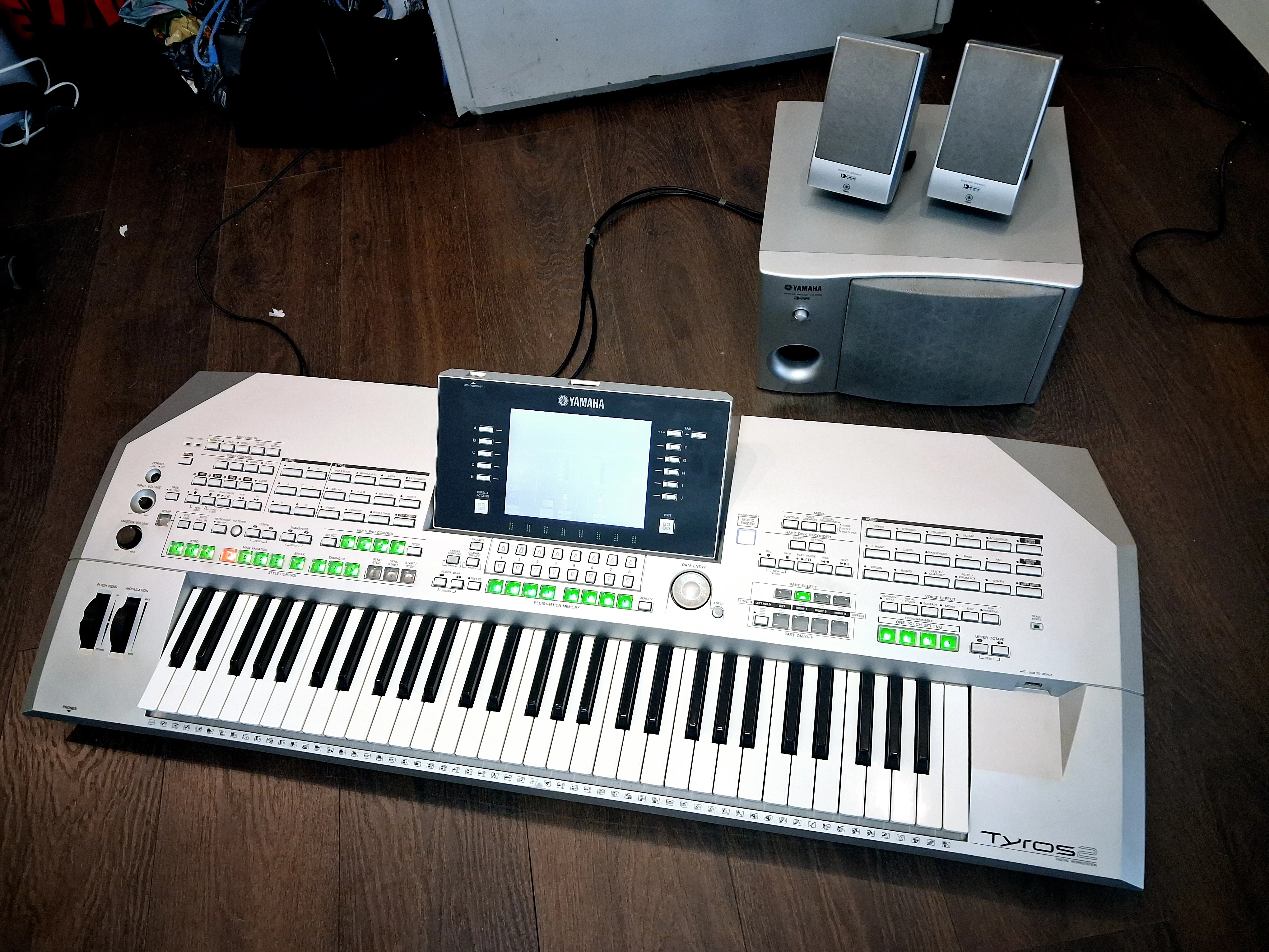 keyboard-yamaha-tyros-2-glosniki-okablowanie-niesprawne-klawisze-ean-gtin-889406172197