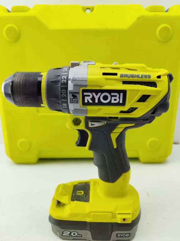 RYOBI R18PD7-220B WKRĘTARKA UDAROWA BEZSZCZOTKOWA 85NM + AKU + WALIZKA