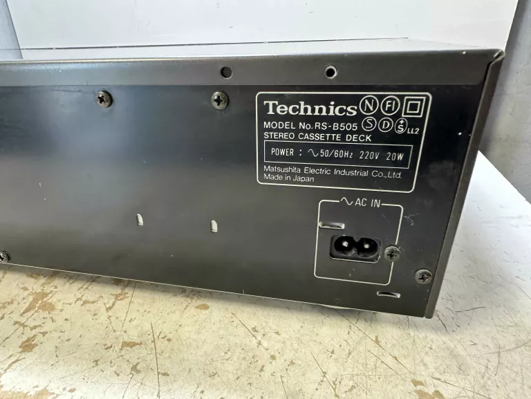 TECHNICS RS B505