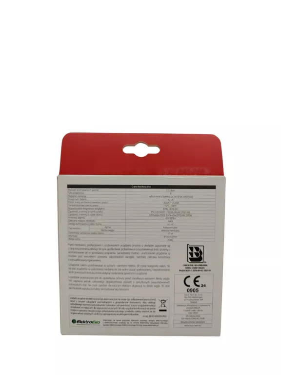 CZUJNIK CZADU / DYMU EURA-TECH EURA CSD-39A2