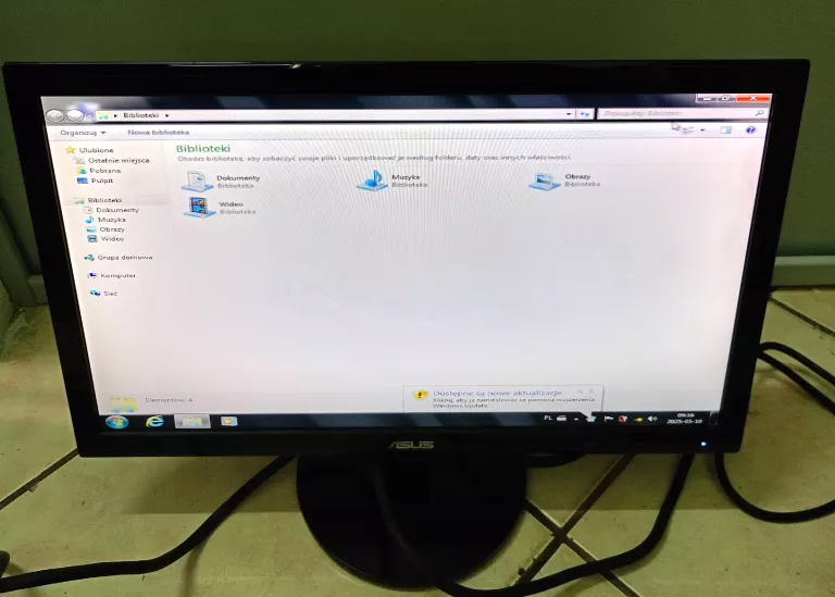 MONITOR ASUS VS208 POLECAMY
