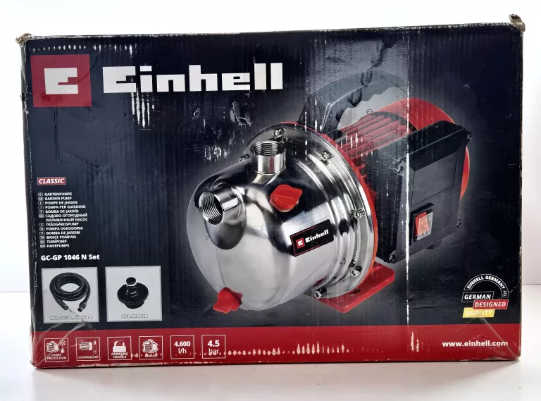 EINHELL GC-GP 1046 N POMPA POWIERZCHNIOWA 1050 W 4600 L/H
