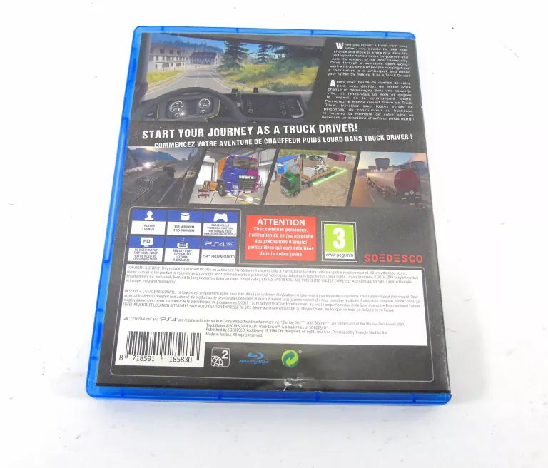 GRA PS4 TRUCK DRIVER
