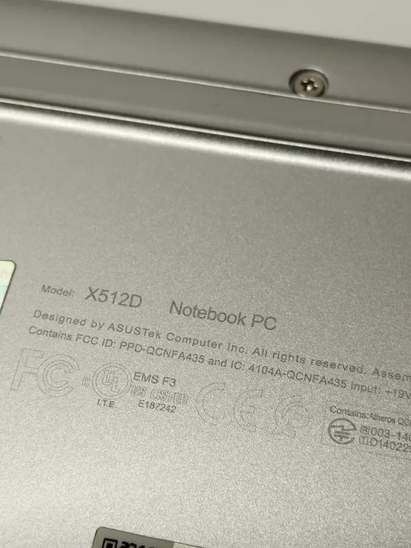 LAPTOP ASUS VIVOBOOK X512D