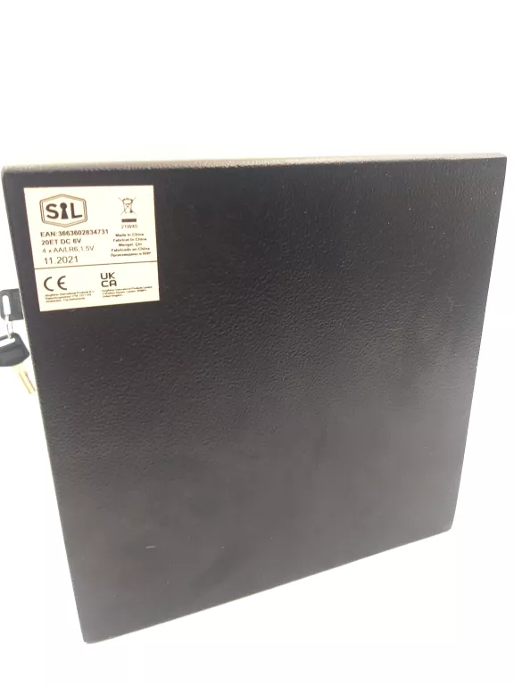 SEJF ELEKTRONICZNY SMITH & LOCKE 200X310X200 M 2 KLUCZE