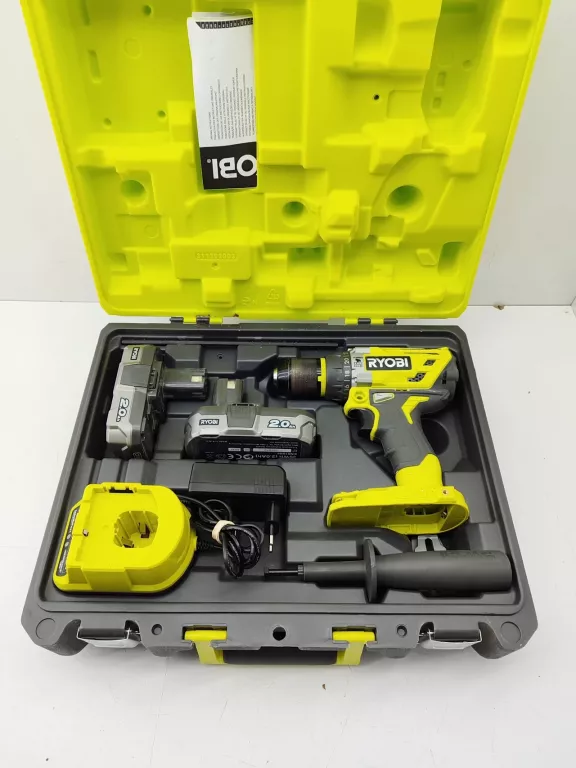 RYOBI R18PD7-220B WKRĘTARKA UDAROWA BEZSZCZOTKOWA 85NM + AKU + WALIZKA