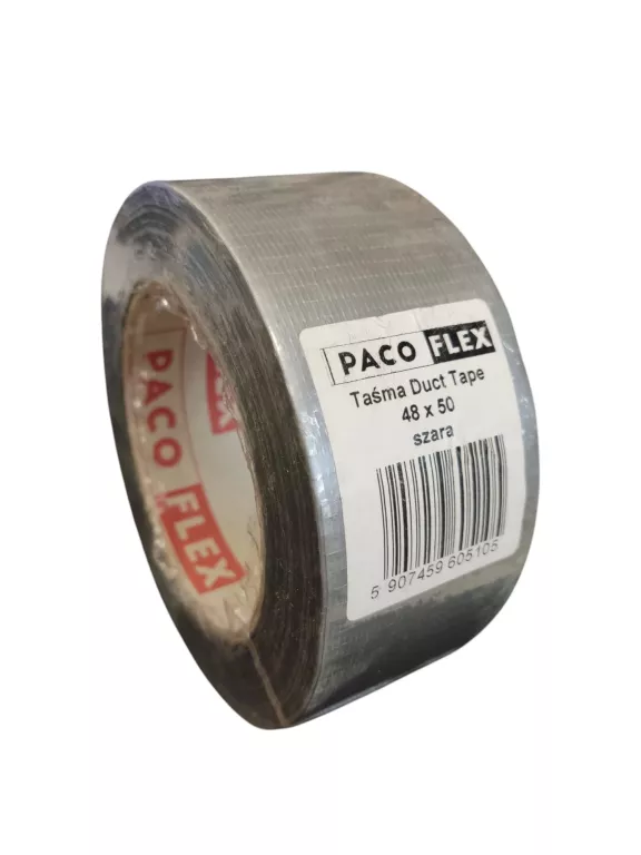 TAŚMA DUCT TAPE 48X50 METRÓW SZARA (TAŚMA DO OTULIN)